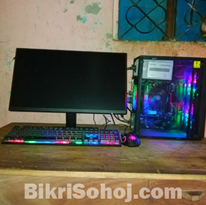 Full Setup desktop Computer